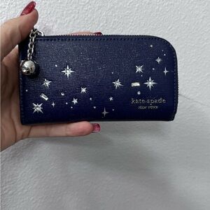 Kate Spade Midnight Blue Star Wallet